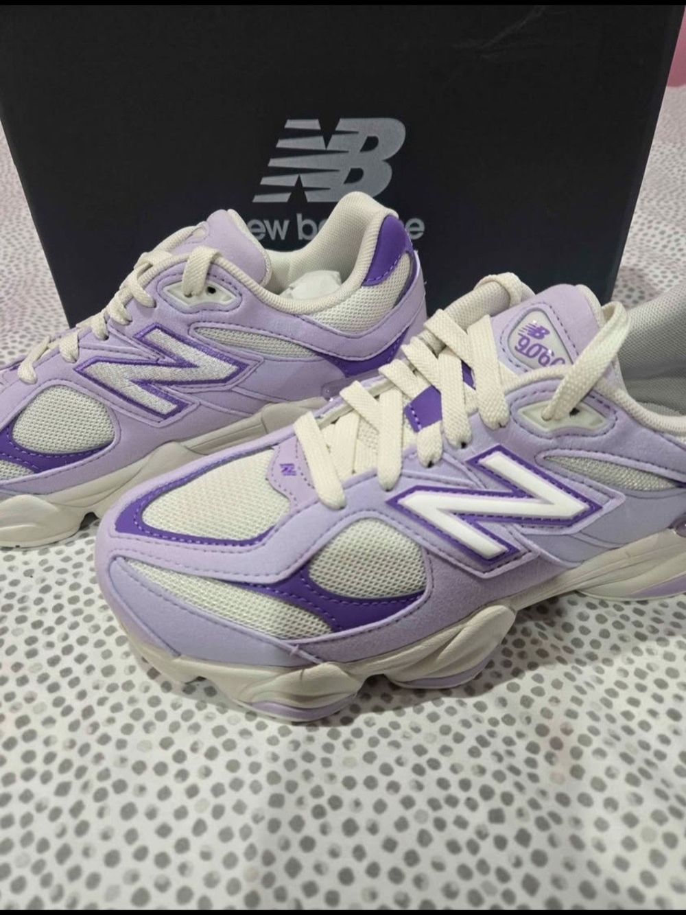New Balance Women's Lavender & White Chunky Sneaker - Picture 4 of 4